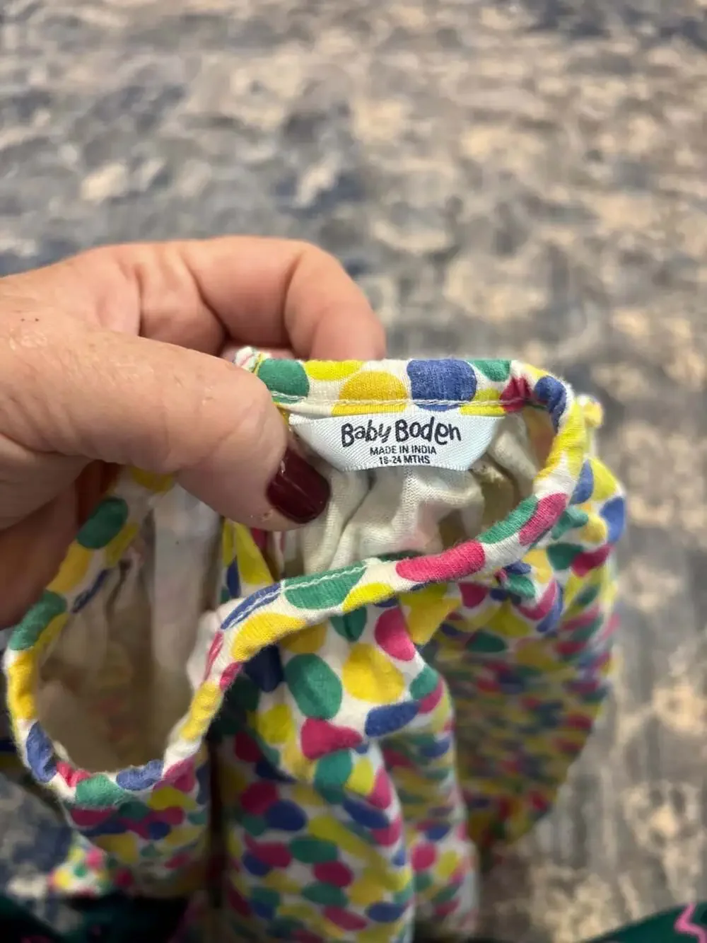 Baby Boden polka dot